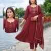 Buy Varalaxmi Vol 2 Mul Chanderi Handworked Kurti Set Collection Wholesale 2026