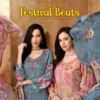 Alok Festival Beats Viscose Maslin Print Beats Work Dress Material Collection Wholesale