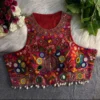 Ruhi Kutchi Silk Navratri Blouse Wholesale Online India