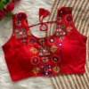 Buy Ruhi Halter Neck Cotton Navratri Festival Readymade Blouse Online Surat 2026