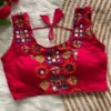 Buy Ruhi Halter Neck Cotton Navratri Festival Readymade Blouse Online Surat 2026