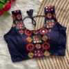 Buy Ruhi Halter Neck Cotton Navratri Festival Readymade Blouse Online Surat 2026