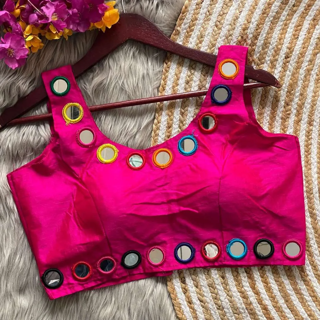 Ruhi Bollywood Style Navratri Silk Blouse Online Wholesale Market Surat