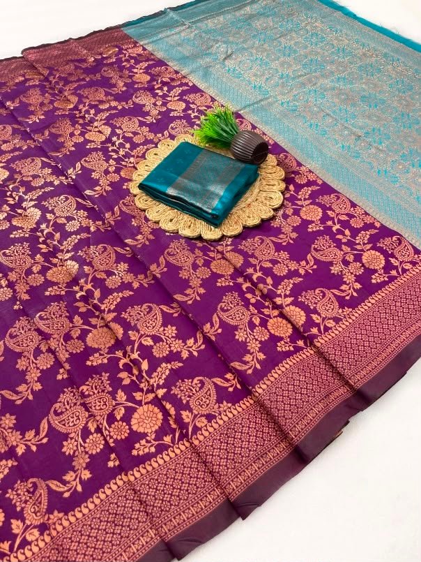 Aab Panihari Soft Silk Jacquard Work Saree Collection Wholesale
