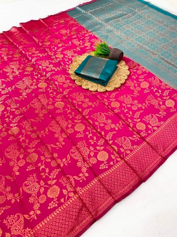Aab Panihari Soft Silk Jacquard Work Saree Collection Wholesale