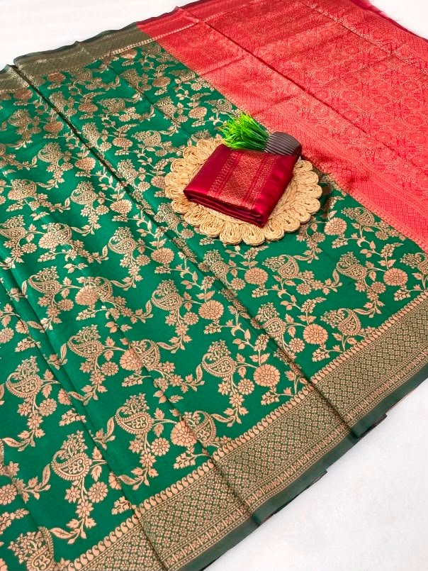 Aab Panihari Soft Silk Jacquard Work Saree Collection Wholesale