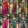 Aab Panihari Soft Silk Jacquard Work Saree Collection Wholesale
