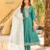Beautiful Aanchi James Crystal Silk Embroidered Kurti With Bottom Dupatta Wholesale 2026