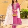 Beautiful Aanchi James Crystal Silk Embroidered Kurti With Bottom Dupatta Wholesale 2026