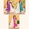Beautiful Aanchi James Crystal Silk Embroidered Kurti With Bottom Dupatta Wholesale 2026