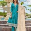 Launching Aanchi Plus Anmol Vichitra Silk Embroidered Kurti Bottom With Dupatta Wholesale 2026