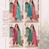 Latest Aanchi Plus Badra Vichitra Silk Embroidered Anarkali Kurti With Bottom Dupatta Wholesale 2026