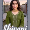 Aanchi Shivani Vichitra Silk Embroidered Kurti Collection Wholesale