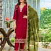 Launching Aanchi Sunlight Vol 2 Vichitra Silk Embroidered Kurti With Bottom Dupatta Wholesale 2026