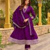 Beautiful Aanchi Yashika Vichitra Silk Fancy Embroidered Anarkali Kurti With Bottom Dupatta Wholesale 2026