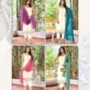 Beautiful Aanchi Zulfat Vichitra Silk Embroidered Kurti With Bottom Dupatta Collection Wholesale 2026