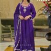 Buy Afsana Sawan Georgette Khatli Hand Work Anarkali Kurti With Bottom Dupatta Wholesale 2026