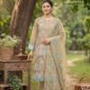 Alok Jade Ombre Edition 7 Cambric Lawn Cotton Embroidery Dress Material Wholesale