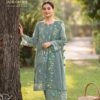 Alok Jade Ombre Edition 7 Cambric Lawn Cotton Embroidery Dress Material Wholesale