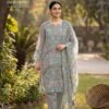 Alok Jade Ombre Edition 7 Cambric Lawn Cotton Embroidery Dress Material Wholesale