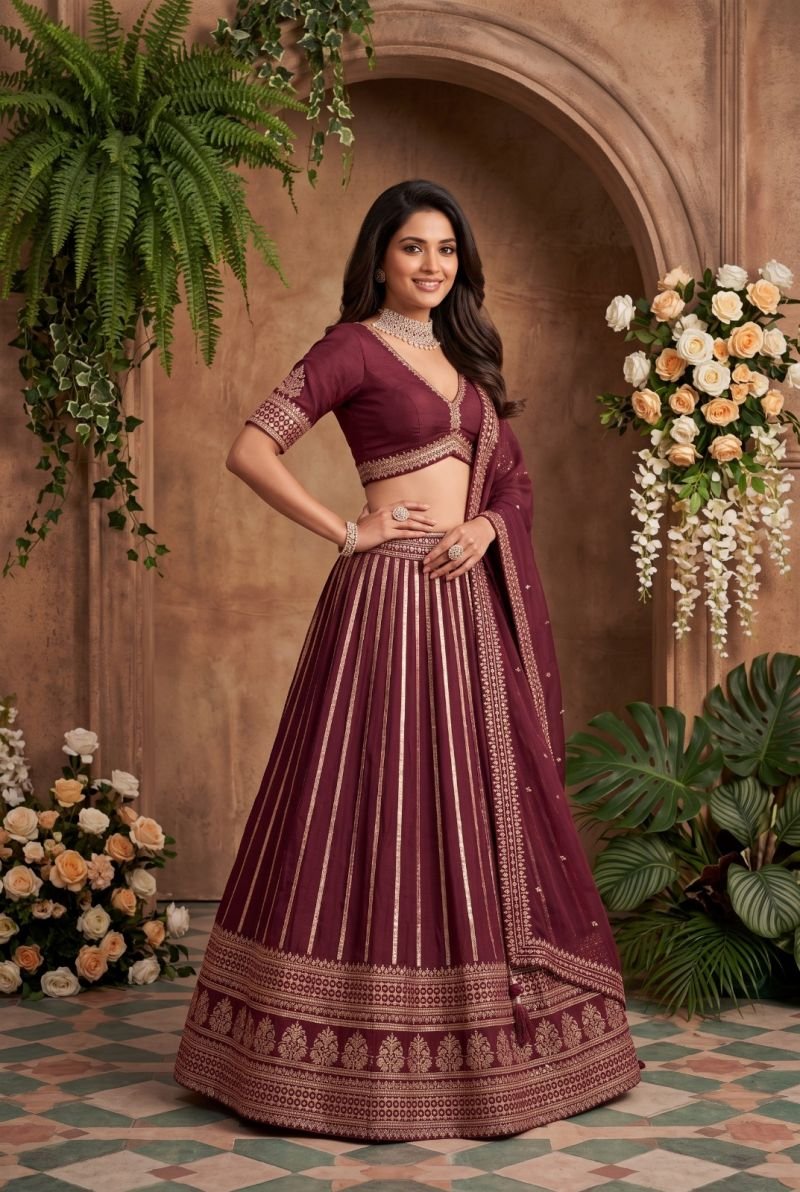 Latest Aurraa Panghat Silk Embroidered Designer Fancy Lehenga Choli Collection Wholesale 2026