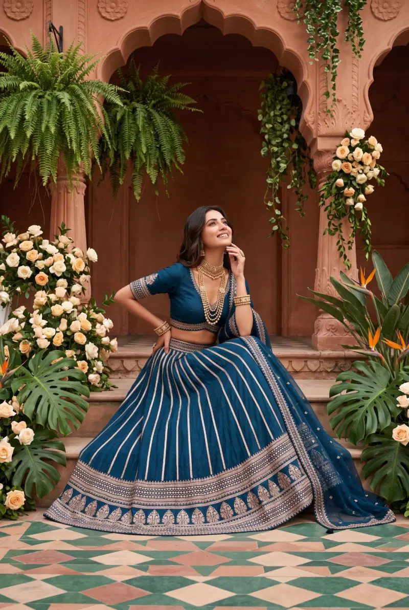 Latest Aurraa Panghat Silk Embroidered Designer Fancy Lehenga Choli Collection Wholesale 2026