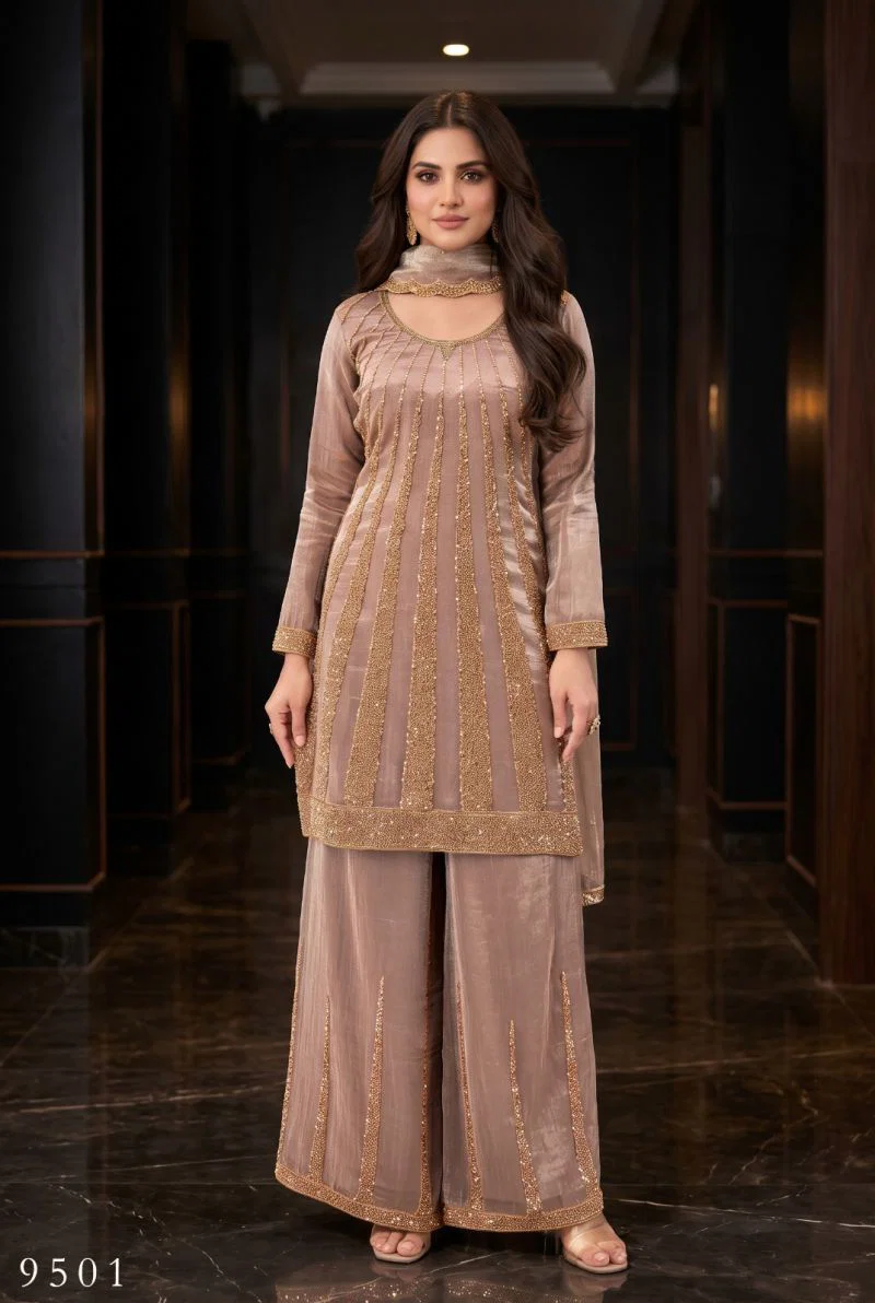 Buy Aurraa Preeti Silk Beads Work Designer Salwar Kameez Collection Wholesale 2026