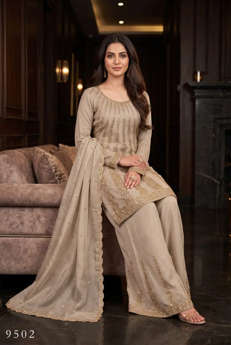 Buy Aurraa Preeti Silk Beads Work Designer Salwar Kameez Collection Wholesale 2026