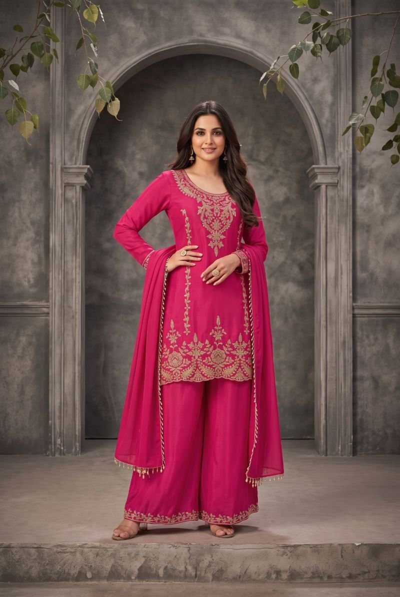Launching Aurraa Rootika Chinon Beads Work Kurti With Bottom Dupatta Wholesale 2026
