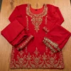 Launching Aurraa Rootika Chinon Beads Work Kurti With Bottom Dupatta Wholesale 2026