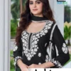 Blue Hills Ashiya Rayon Thread Work Kurti With Bottom Dupatta Wholesale