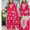 Latest Blue Hills Ashiya Rayon Thread Work Kurti With Bottom Dupatta Wholesale 2026