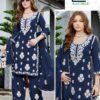 Latest Blue Hills Ashiya Rayon Thread Work Kurti With Bottom Dupatta Wholesale 2026