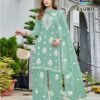 Latest Blue Hills Rashida Rayon Thread Work Kurti With Bottom Dupatta Wholesale 2026
