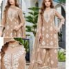 Latest Blue Hills Rashida Rayon Thread Work Kurti With Bottom Dupatta Wholesale 2026