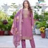 Latest Blue Hills Shalimar Plus Size Mul Chanderi Foil Printed Kurti With Pant Dupatta Wholesale 2026