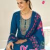 Blue Hills Xara Rayon Zari Sequence Embroidered Kurti With Bottom Collection Wholesale