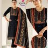 Buy Blue Hills Xara Rayon Zari Sequence Embroidered Kurti With Bottom Collection Wholesale 2026