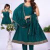 Stylish Deecee Aanchi Vichitra Silk Embroidered Flared Kurti With Bottom Dupatta Wholesale 2026