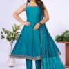 Stylish Deecee Aanchi Vichitra Silk Embroidered Flared Kurti With Bottom Dupatta Wholesale 2026