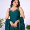 Stylish Deecee Aanchi Vichitra Silk Embroidered Flared Kurti With Bottom Dupatta Wholesale 2026