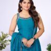 Stylish Deecee Aanchi Vichitra Silk Embroidered Flared Kurti With Bottom Dupatta Wholesale 2026