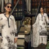 Deepsy Elaf Exclusive Chiffon Dupatta Lawn Cotton Patch Embroidered Salwar Kameez Wholesale