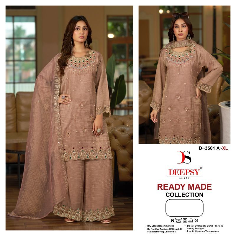Launching Deepsy D 3501 A To D Readymade Salsa Silk WIth Beats Work Salwar Kameez Wholesale 2026