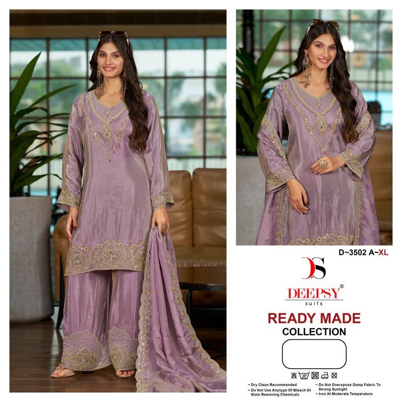 Buy Deepsy D 3502 A To D Readymade Viscose Tissue Silk Beats Work Salwar Kameez Wholesale 2026