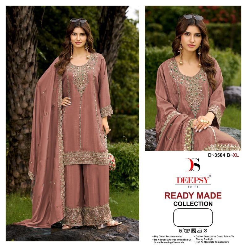 Stylish Deepsy D 3504 A To D Readymade Viscose Tissue Silk Beads Work Salwar Kameez Collection Wholesale 2026
