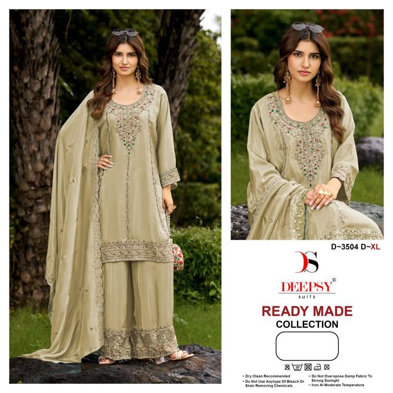 Stylish Deepsy D 3504 A To D Readymade Viscose Tissue Silk Beads Work Salwar Kameez Collection Wholesale 2026