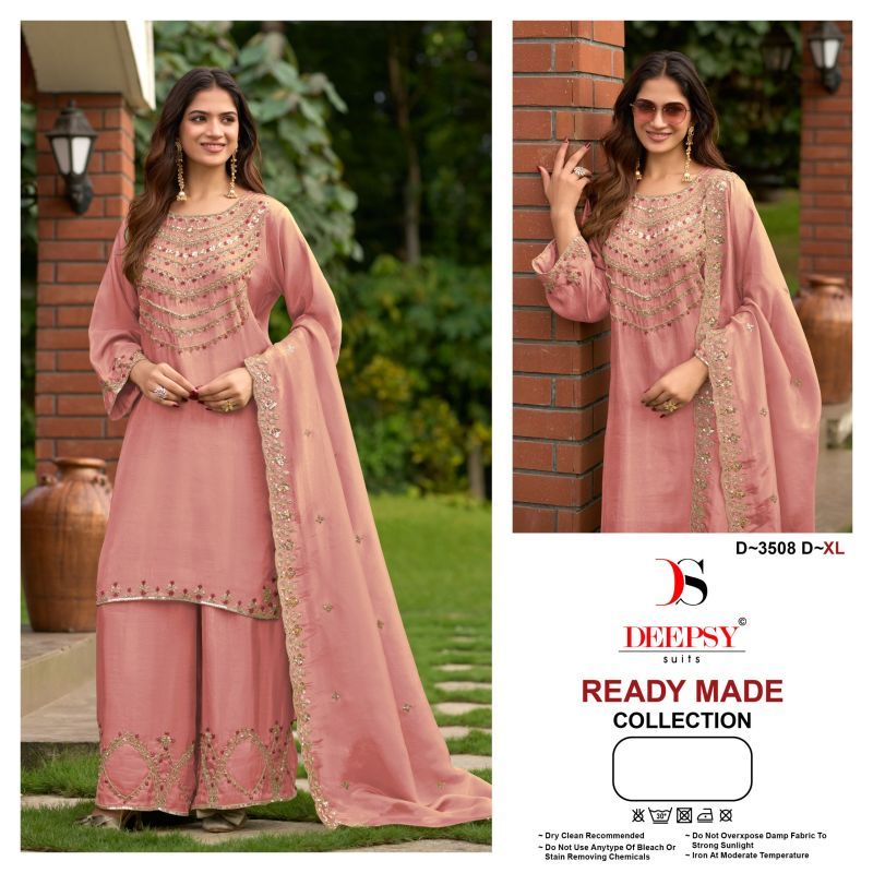 Launching Deepsy D 3508 A To D Readymade Pure Viscose Tissue Silk Beats Work Salwar Kameez Wholesale 2026