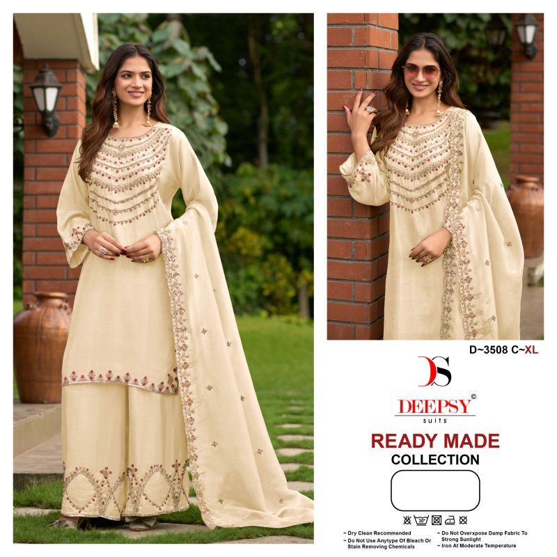 Launching Deepsy D 3508 A To D Readymade Pure Viscose Tissue Silk Beats Work Salwar Kameez Wholesale 2026