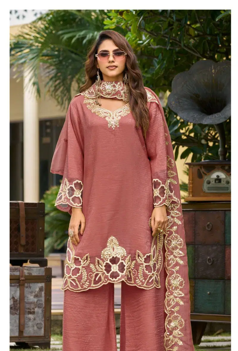 Deepsy D 3515 A To D Readymade Crush Silk Beats Work Salwar Kameez Collection Wholesale